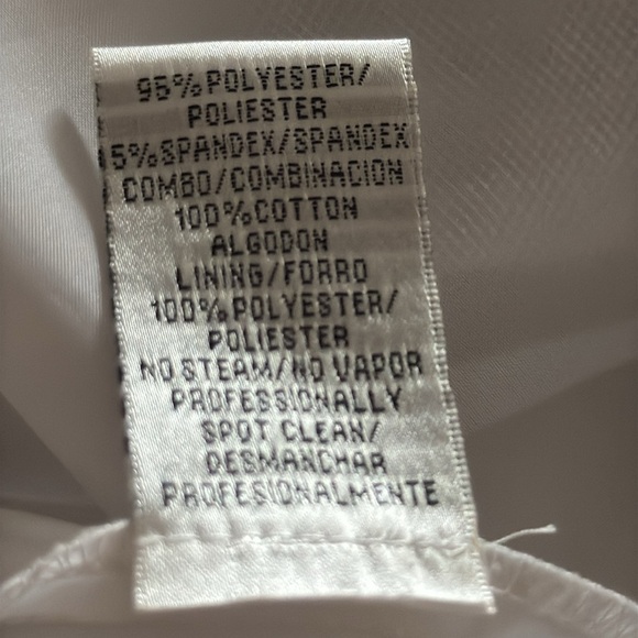 J.R. Notes by Carol Lin black ivory tan embroidered V cleavage full dress Sz 16 - Picture 7 of 9